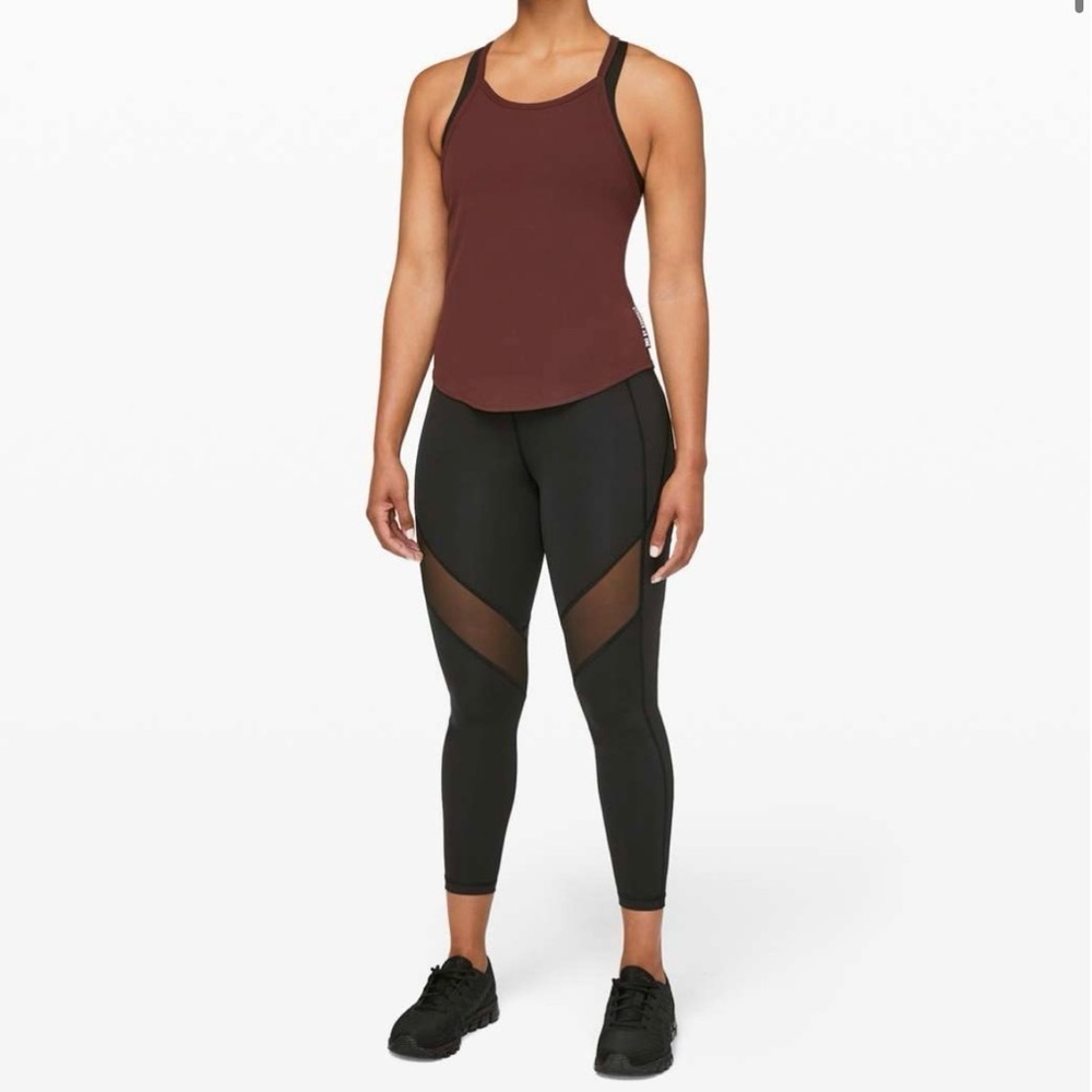 Lululemon Stronger as One mesh Tight lululemon X Barrys